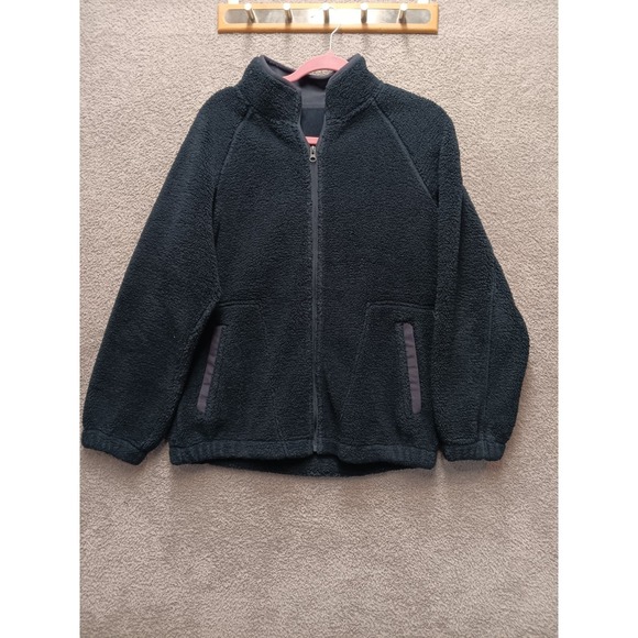 Great Northern Jackets & Blazers - Great Northern Sherpa Fleece Full Zip Jacket Navy Blue Women XL Men L Warm